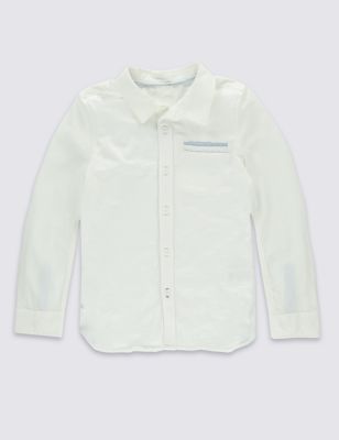 Pure Cotton Long Sleeve Shirt &#40;3 Months - 5 Years&#41;